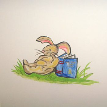 Bunny Rabbit Mural
