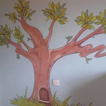 Tree mural