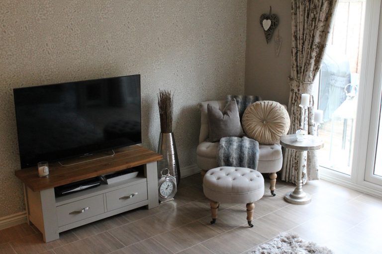 Living room in Elephants Breath Ian Ball Painting and Decorating