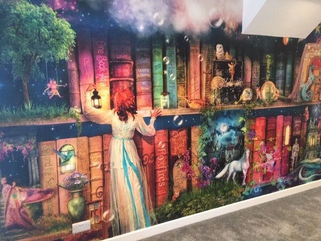 Magical Library Wall Mural